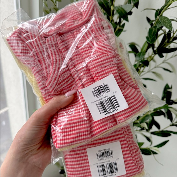 GAP Baby First Favorites TinyRib Ruffle Bodysuit (3-Pack), 12-18 Months - Picture 5 of 5